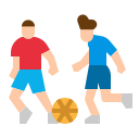 imagem do pe e da bola